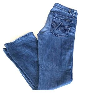 7 For All Mankind “A pocket” bootcut jeans